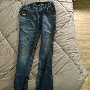 Blue jogger jeans from diesel